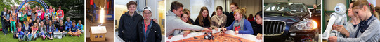 Collage Besuchsprogramm für Schüler